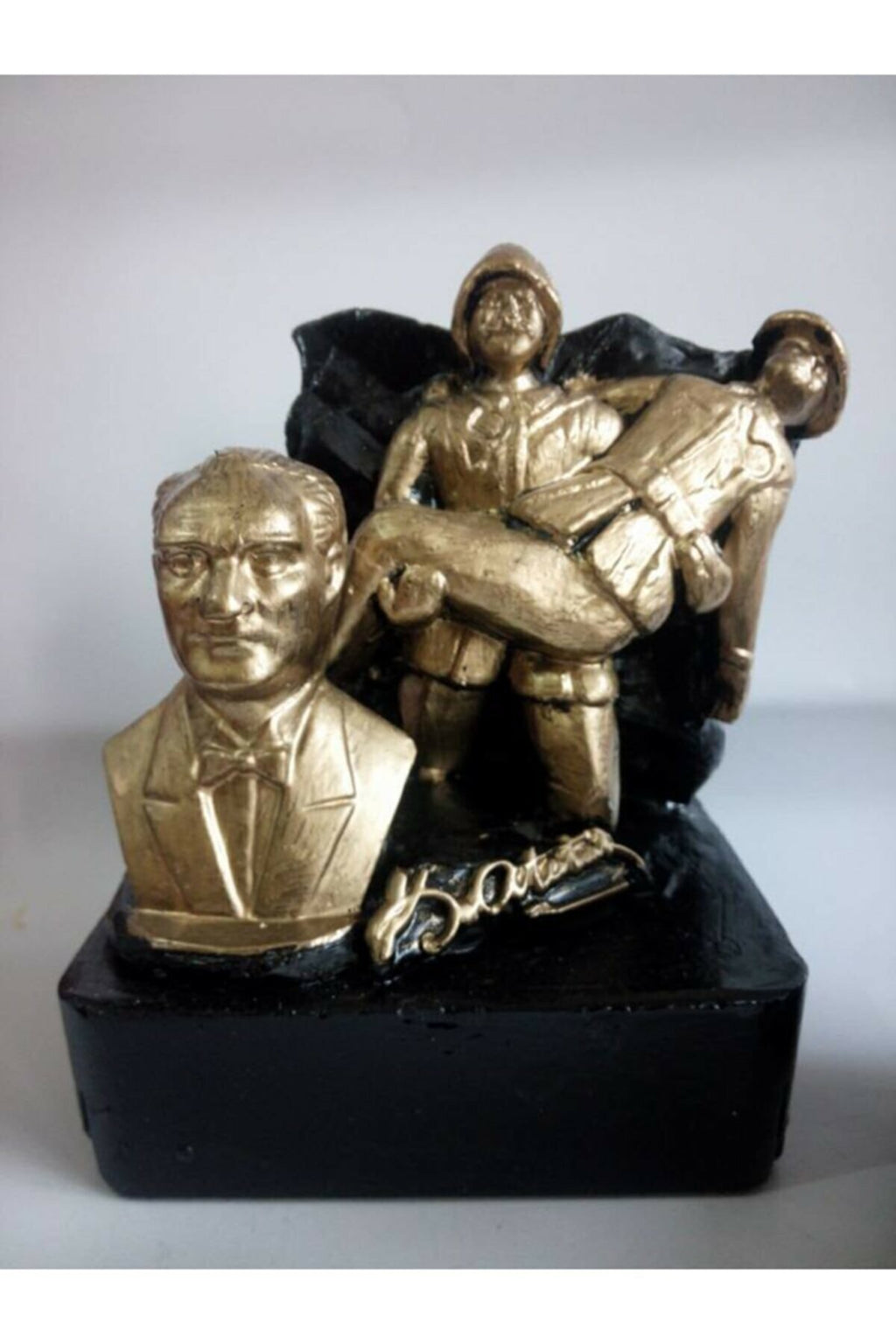 Mustafa Kemal Atatürk Bust Statue WWI Dardanelles Front Marble Powder Historical Gift Homeartparis production