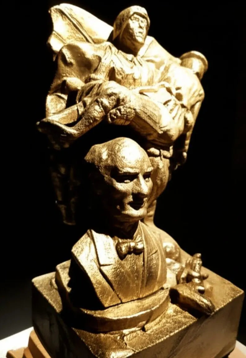 The Atatürk & Gallipoli Campaign Statue WWI Memorial Figurine Homeartparis production