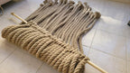rope Curtain Rustic Room Divider Natural Jute Wall Hanging Homeartparis production