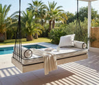 Home art paris desing Custom porch swing sofa, patio garden swing bed, Hanging Sofa Design Your Own Porch Swing Modern Patio Lounger Homeartparis production