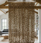 Jute Rope Partition Wall Hanging Boho Macrame Room Divider Homeartparis production