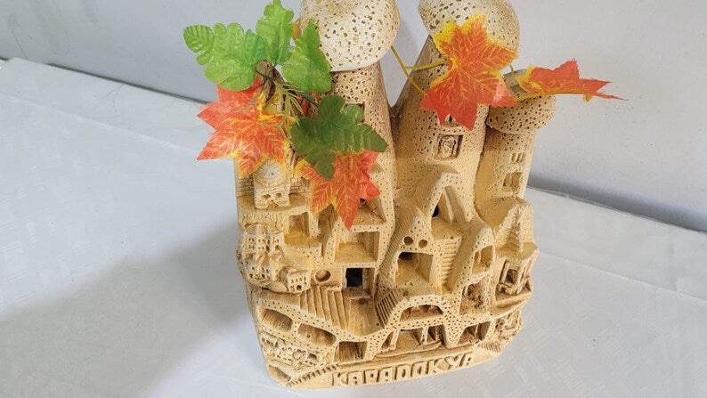 The Cappadocia Aquarium Decor Handmade Fairy Chimney Fish Shelter Homeartparis production