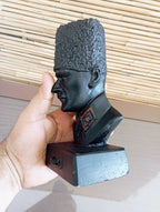 Silver Edition Mustafa Kemal Ataturk Bust Historical War Statue Homeartparis production