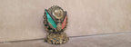 The Ottoman Empire Coat of Arms Marble Statue,  historical collectible gifts, black