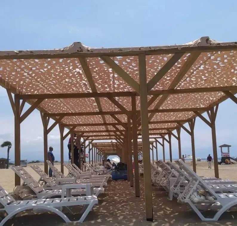 3x5 Meter Patio Sun Shade Sail Custom Canopy Awning Perforated Fabric Homeartparis production