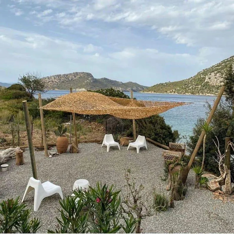 3x5 Meter Patio Sun Shade Sail Custom Canopy Awning Perforated Fabric Homeartparis production