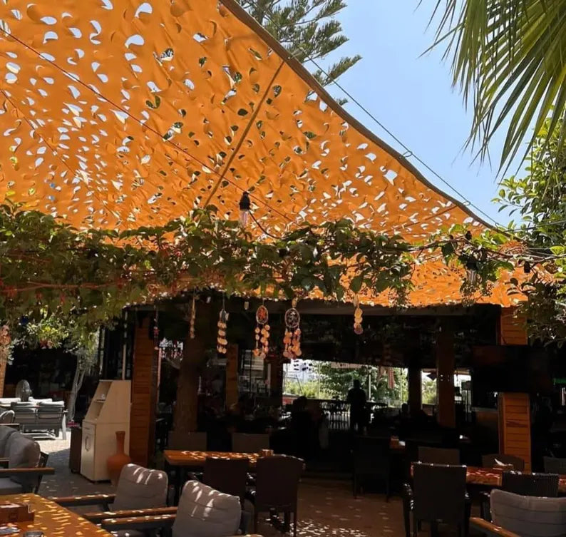 3x5 Meter Patio Sun Shade Sail Custom Canopy Awning Perforated Fabric Homeartparis production