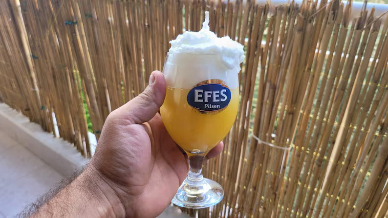 homeartparis Real Glass Beer Mug Candle | Foamy Scented Beer Candle | Unique Handmade Home Decor