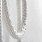 Rgb Led Rope Light Strip (5 Meter), Flexible USB LED Tape with Fabric Braid, App & Remote Controlled Colorful Lighting, DIY Craft Supply