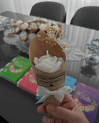 3 pcs Rose Flower Candle in Cone Scented Decorative Candle Homeartparis production