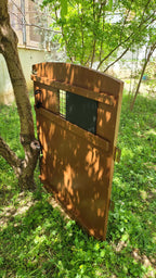 Vitage Wooden Garden Gate, Medieval Castle Style Door, rustic Farmhouse Decor Homeartparis production