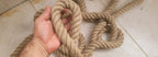 Customizable size Thick Jute Rope 1 Inch Diameter Rustic Garden Edging and Swing Rope Homeartparis production (Kopya)