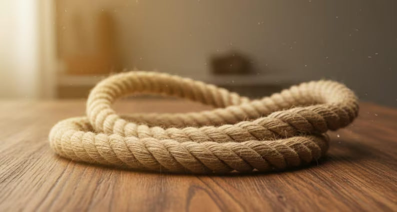 Customizable size Thick Jute Rope 1 Inch Diameter Rustic Garden Edging and Swing Rope Homeartparis production (Kopya)
