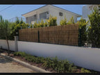 5 Meter Wide Natural Reed Screen Fence Custom Height Bamboo Roll Homeartparis production