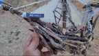 The Big Fish 1 Vintage Driftwood Boat Wood Sailing Ship Model Homeartparis production