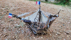 The Big Fish 1 Vintage Driftwood Boat Wood Sailing Ship Model Homeartparis production