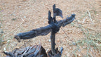 The Antique Style Driftwood Model Ship Christopher Columbus Boho Art Homeartparis production