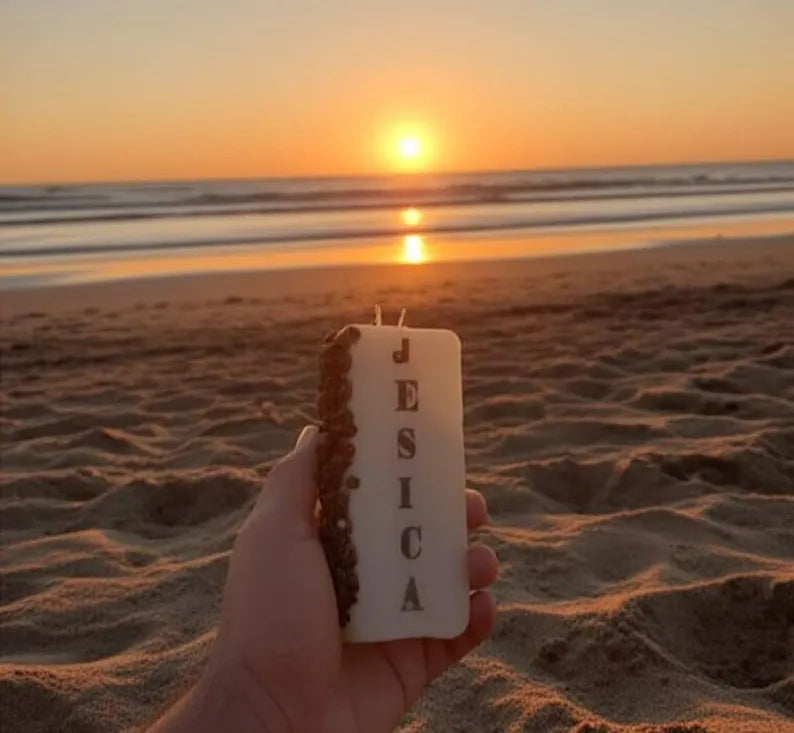 homeartparis coffee bean candle with name, scented coffee bean candle with name, personalized gift, dw decorative handmade coffee bean candle