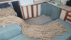 Handmade Jute Rope Room Divider 1.5x2m Rustic Boho Wall Decor Homeartparis production