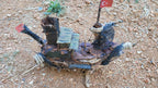 Hali Karnasos Fisherman Vintage Wooden Fishing Boat Driftwood Art Homeartparis production