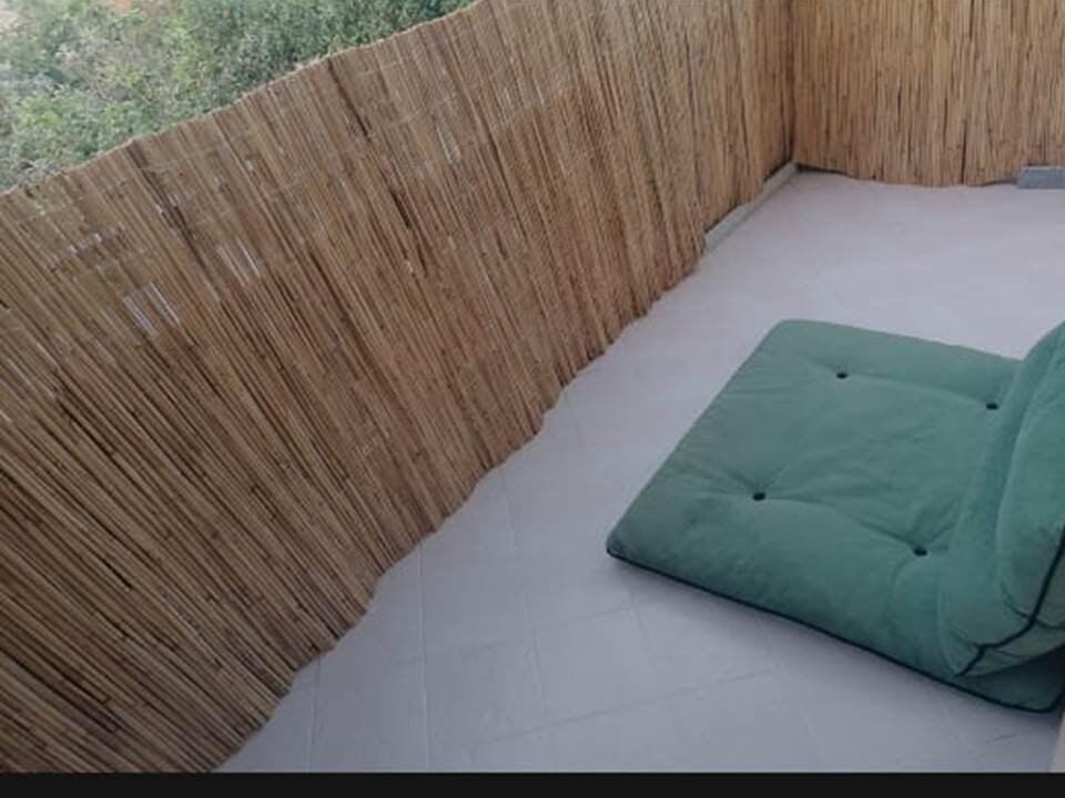 Natural Reed Screen Fence Custom Height 5 Meter Wide Bamboo Roll Homeartparis production
