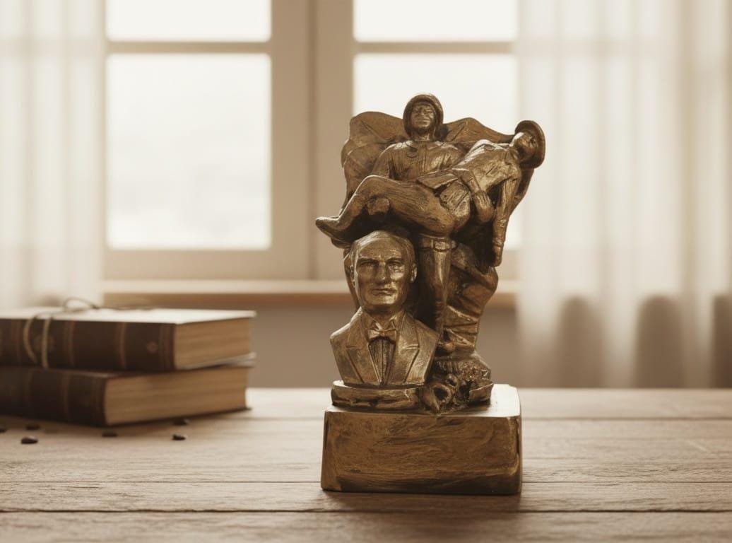 The Atatürk & Gallipoli Campaign Statue WWI Memorial Figurine Homeartparis production