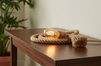 homeartparis - Natural Jute Rope Pendant Light, Choose Length, Rustic Industrial Lamp, Farmhouse Coastal Fixture for Cafe Bar