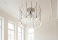 homeartparis - Elegant Spider Chandelier (Custom 6-40+ Lights), Modern Dining Room Lighting, High Ceiling Multi Pendant Fixture