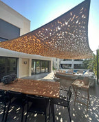 3x5 Meter Patio Sun Shade Sail Custom Canopy Awning Perforated Fabric Homeartparis production
