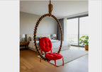 Homeartparis Industrial Hanging Chair Heavy Duty Metal Swing Cafe Bar Furniture Homeartparis production, bedroom decoration,  , Indoor Outdoor Swing
