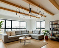 10 Arm Spider Chandelier, UL & CE Certified Black Cable Light, 150cm Adjustable Arms, Modern Industrial Pendant Light, Minimalist Ceiling