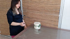 custom Large Coffee Bean Decorated Cylinder Pillar Candle 3.5kg Homeartparis production