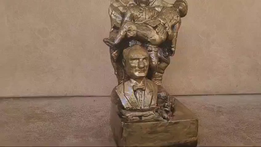 The Atatürk & Gallipoli Campaign Statue WWI Memorial Figurine Homeartparis production