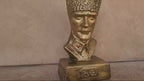 Silver Edition Mustafa Kemal Ataturk Bust Historical War Statue Homeartparis production