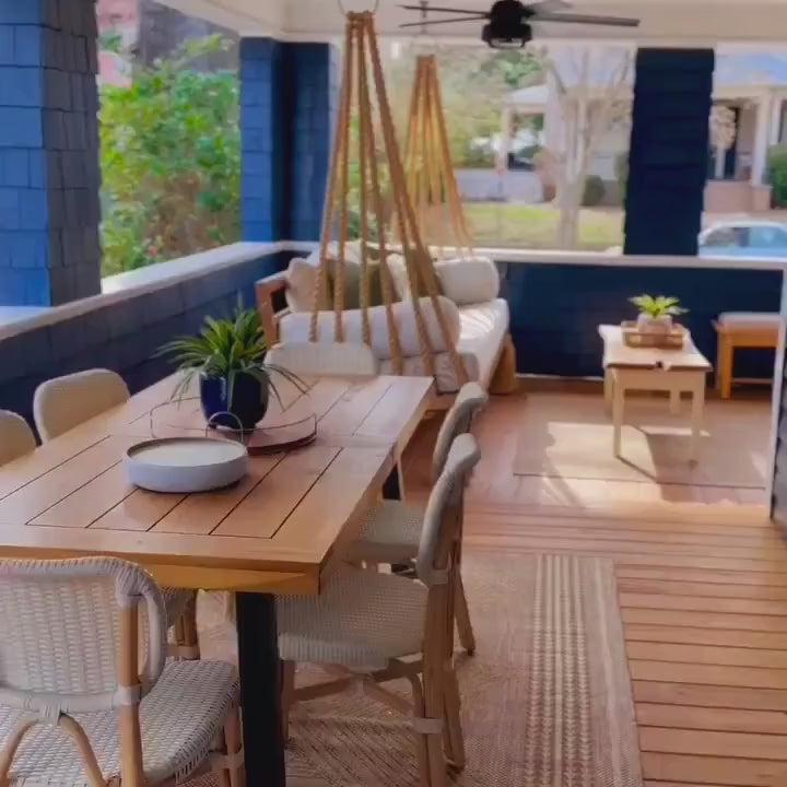 Handmade Rustic Porch Swing & Lounger | Pine Wood Swing Homeartparis