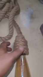 3 in 1 Rope Light, ROPE Pendant,  Rustic Jute Lamp, Beach House Decoration