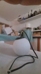 Modern White Glass Globe Pendant Light Homeartparis production