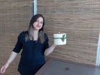 custom Large Coffee Bean Decorated Cylinder Pillar Candle 3.5kg Homeartparis production