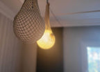 Jute Net Wrapped Globe Pendant Light Homeartparis production