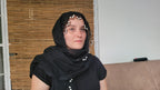 Artisanal Anatolian Heritage: Root Dyed Headscarf with Heavy Lace Embroidery - Homeartparis production