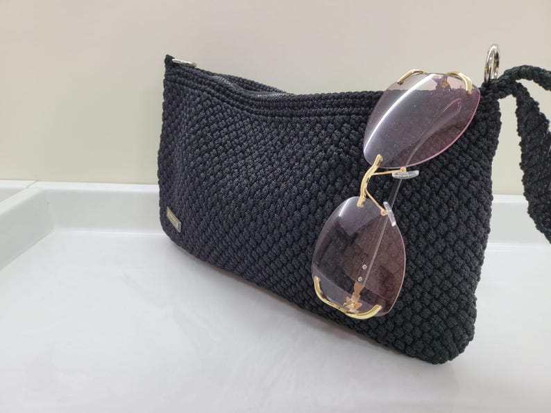 Crochet Bag, Handmade Convertible Shoulder Bag & Handbag, Elegant Purse, Gift for Her by SevalDesing