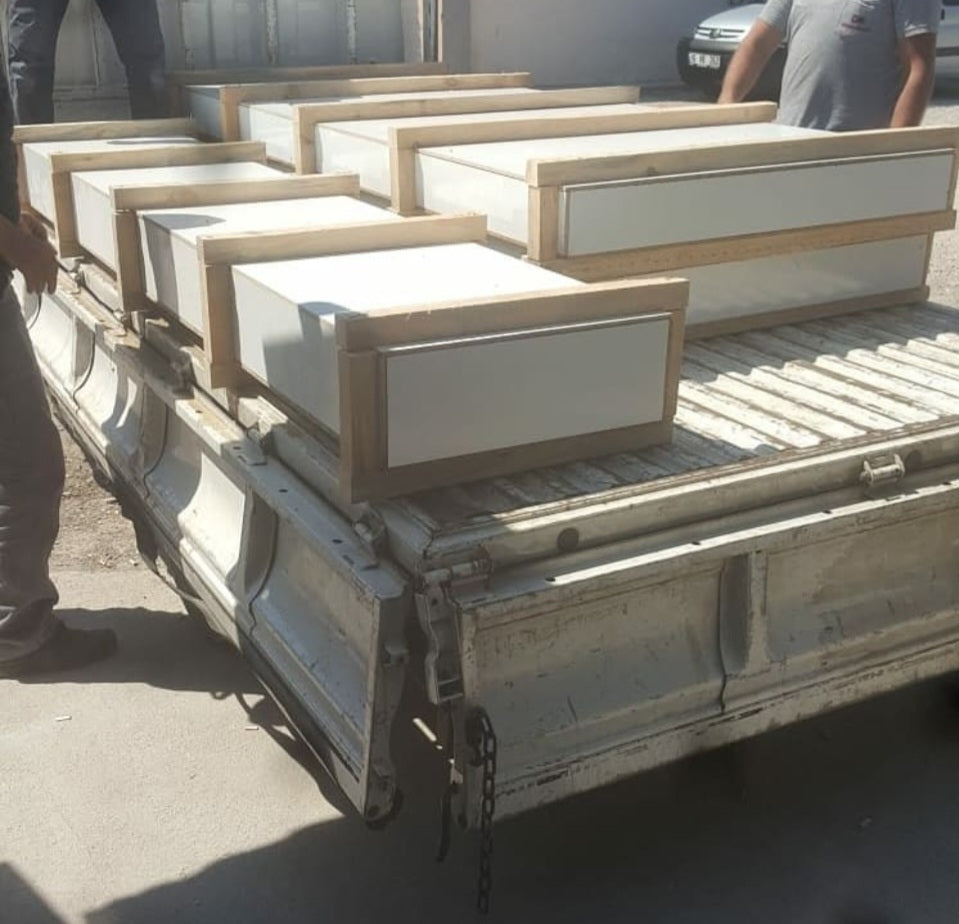 Masterpiece Hand-Carved Solid Chestnut Grand Entrance Gate - 4.5 Meters Wide Luxury Exterior Door - Homeartparis production