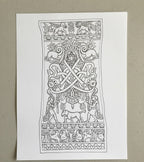 Hand-Carved & Wood-Burned Rustic Spruce Wood Cabinet - Homeartparis production
Important Note: Free Worldwide Shipping & Secure Delivery!