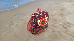 Ethnic Boho Backpack - Handwoven Authentic Kilim Pattern Travel Bag by Seval Özsoy - Unique Bohemian Rucksack - Artisan Kilim Accessory