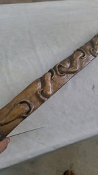 The Eternal Loop: Mythological Hand-Carved Snake Masterpiece (75 cm) - Homeartparis production