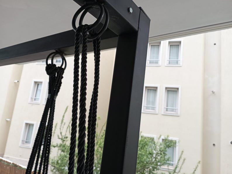 By Homeartparis 8person Swing Table  Set - 1.3 Ton Capacity Heavy-Duty Metal Frame Commercial Furniture by home art paris