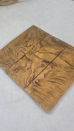 A Mythological Legacy: 3-Piece Hand-Carved Wooden Pegasus Art - Homeartparis production