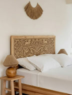 Handmade Hand-Carved Solid Spruce Bed Frame & Headboard - Homeartparis production
First-Class Craftsmanship & Premium Solid Wood