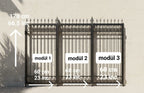 Expandable Modular Wrought Iron Fence System - Homeartparis production
Important Note: Free Worldwide Shipping Included on All Orders!