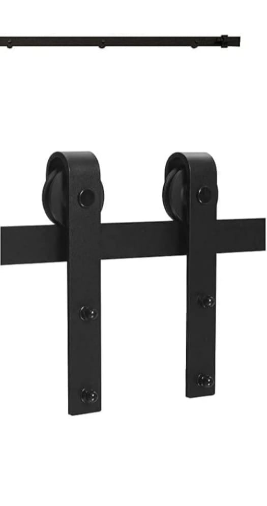 Solid Wood Sliding Barn Door - Custom Artisanal Interior Door with Hardware - Homeartparis production